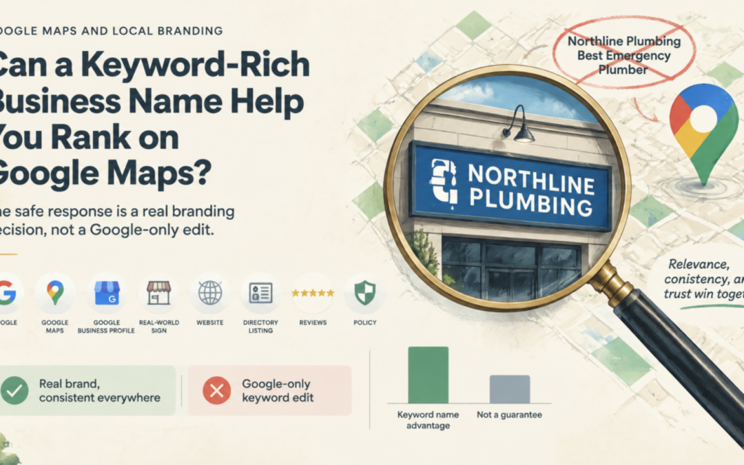 Can a Keyword-Rich Business Name Help You Rank on Google Maps?