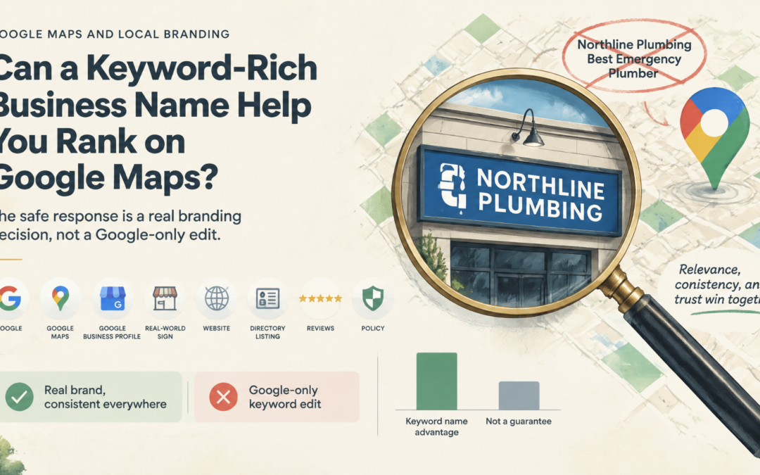 Can a Keyword-Rich Business Name Help You Rank on Google Maps?